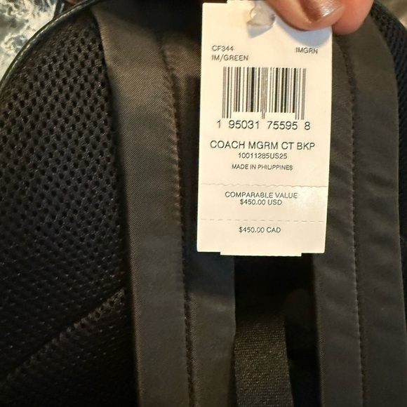 Brand new Coach medium backpack purse - Picture 2 of 3